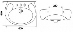 Cersanit Раковина Eko 60 – фотография-2